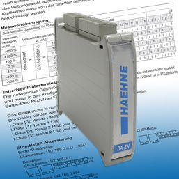 DIN rail Amplifier from HAEHNE